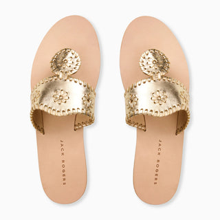 Boating Jacks Sandal-Metallic