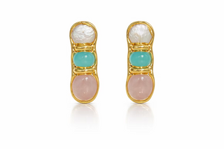 Pastel Pearl Earrings
