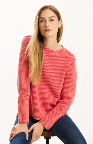 Mineral Wash Crew Neck Sweater