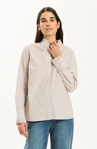 Peggy Ruffle Stripe