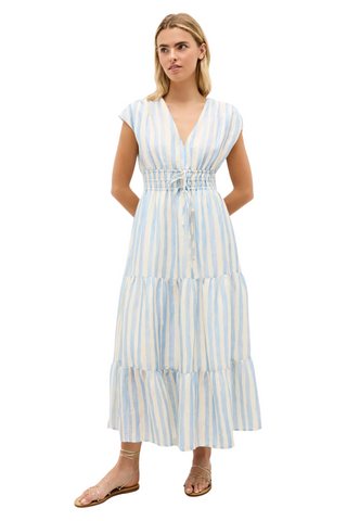 Indy Dress-Agua
