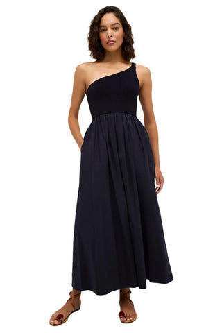 Tobie Dress-Navy