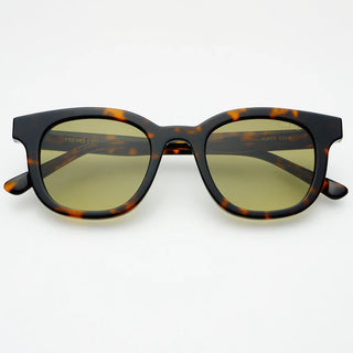 Jasper Acetate Unisex Sunglasses -Tortoise / Green