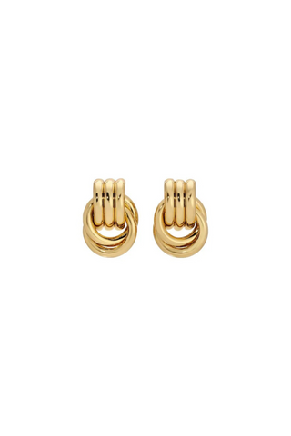 Baby Knot Earring-Gold