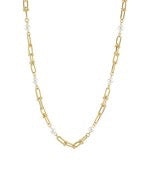 Pearl U Link Necklace
