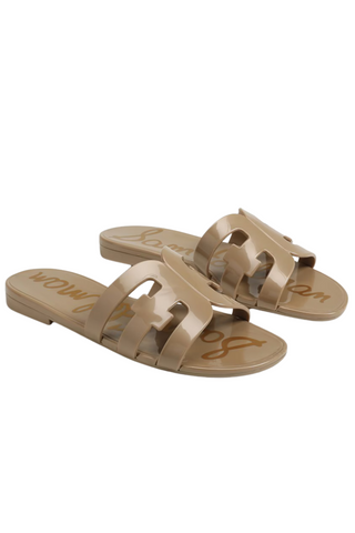 Bay Jelly Slide-Amber Gold