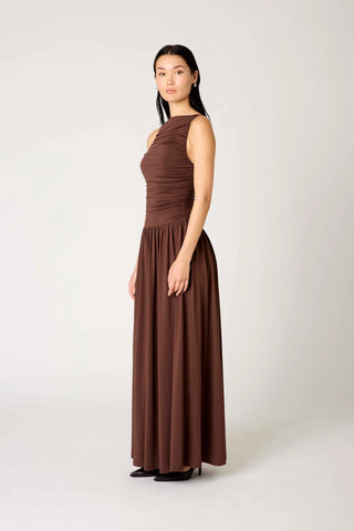 Clea Dress-Espresso