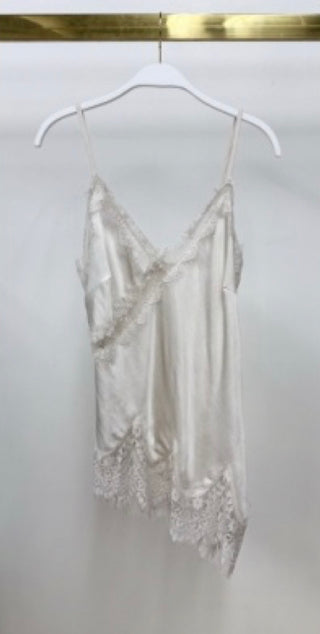 Crossover lace V-Neck Cami