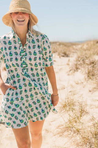 Liv Dress- Beach Sprigs