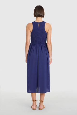 Stroll Dress- Navy