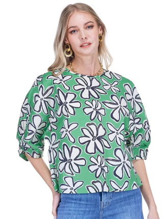 Twisted Cuff Top