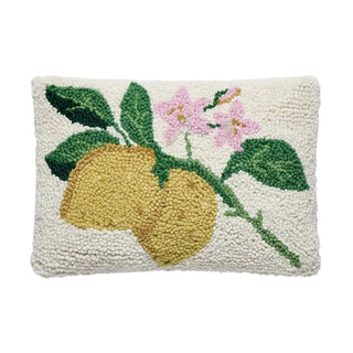 Lemons On a Branch Pillow