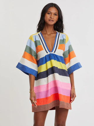 Belkis / V-neck Caftan