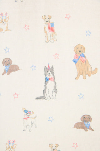 Red White & Woof Tank