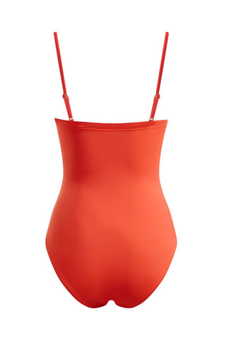 Broderie One Piece -Coral