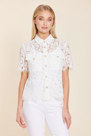 Floral Lace Blouse