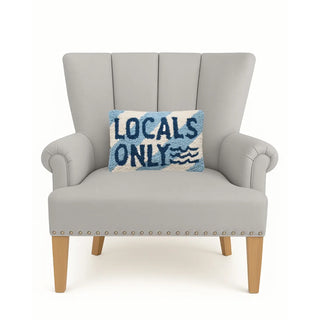 Locals Only Pillow