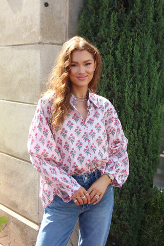London Poplin Top