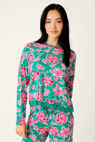 Frosted Floral Dreams Long Sleeve