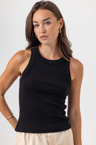 Pointelle Turner Tank