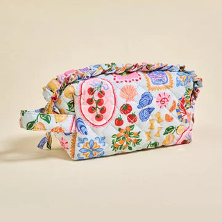 Quilted Cosmetic Pouch