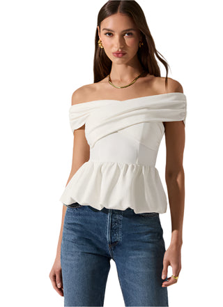 Tennille Top-White