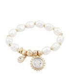 Two Tone Coin Bracelet