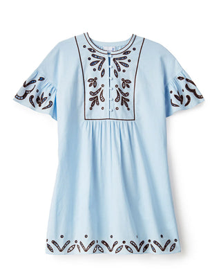 Athena Mini Dress-Sky