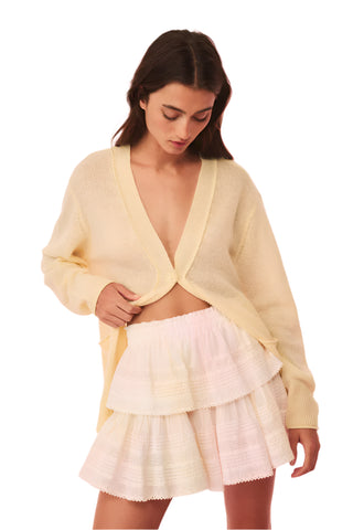 Ruffle Mini Skirt