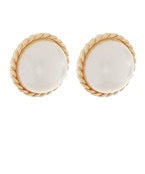 Pearl Dome Clip-on Earring