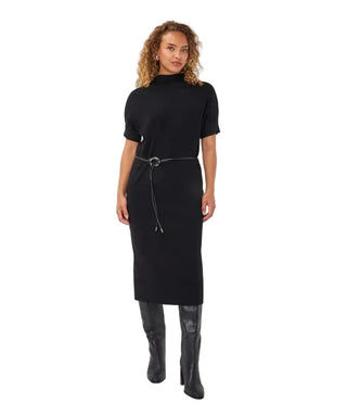 Mock Turtleneck Dress