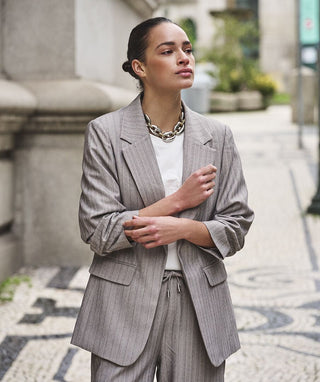 Herringbone Blazer
